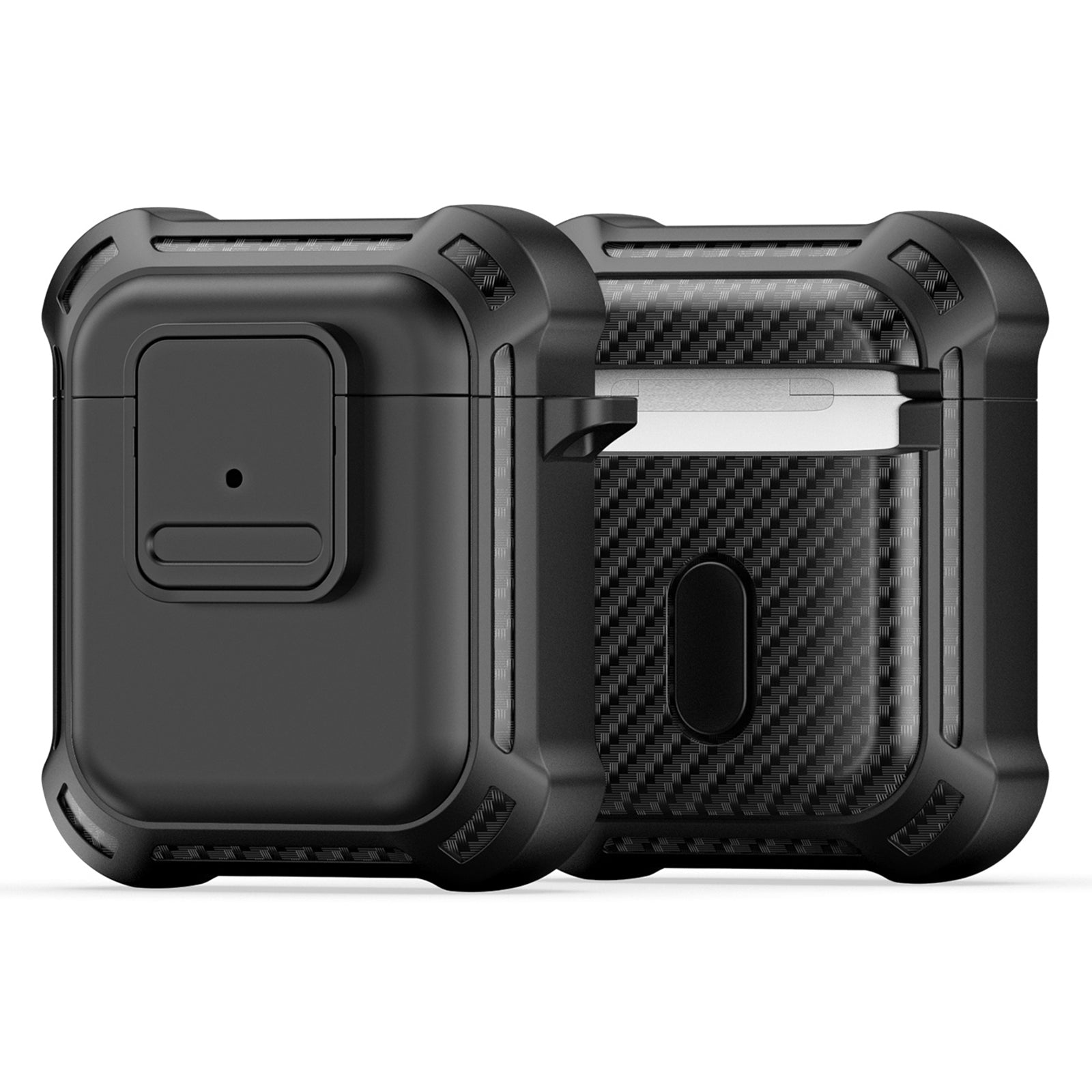 DUX DUCIS PECG Series for Apple AirPods with Charging Case (2016) / (2019) / AirPods with Wireless Charging Case (2019) Earbuds Cover DUX DUCIS PECG Series for Apple AirPods with Charging Case (2016) / (2019) / AirPods with Wireless Charging Case (2019) Earbuds Cover